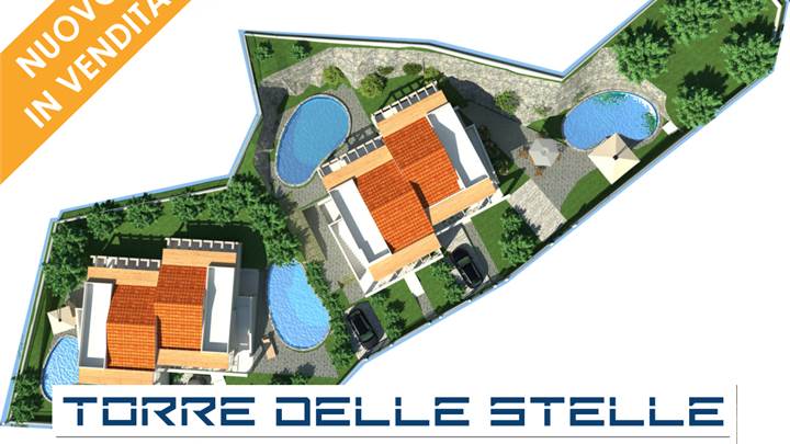 Torre delle Stelle - Letzte Villa mit Swimmingpool